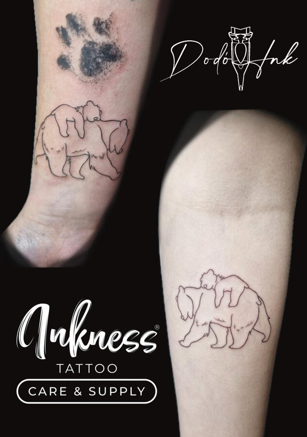 Blackwork tetoválás – győri tetoválás Dodó Ink Tattoo