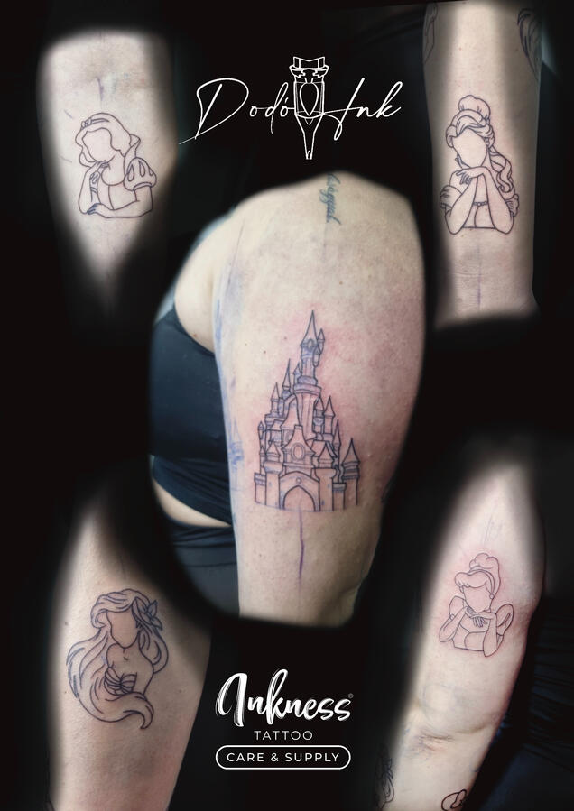 Blackwork tetoválás – győri tetoválás Dodó Ink Tattoo