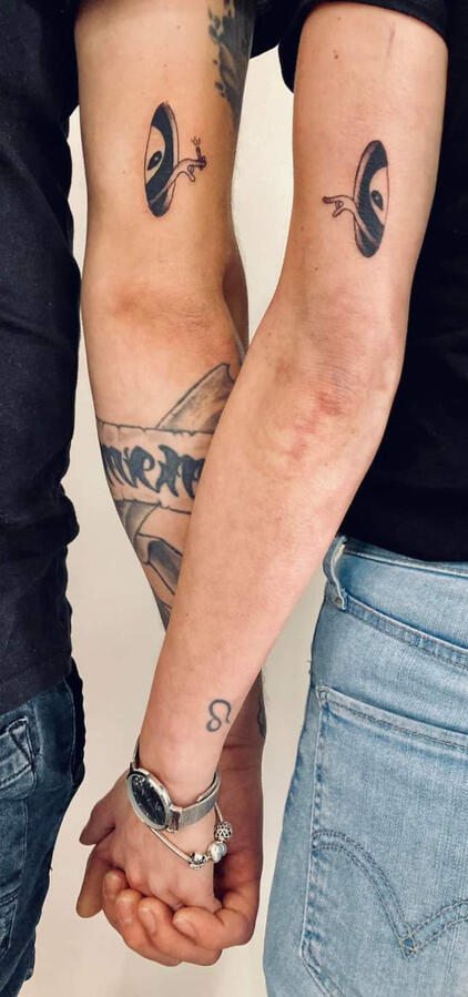 Blackwork tetoválás – győri tetoválás Dodó Ink Tattoo