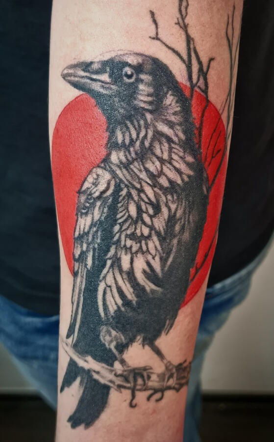 Blackwork tetoválás – győri tetoválás Dodó Ink Tattoo
