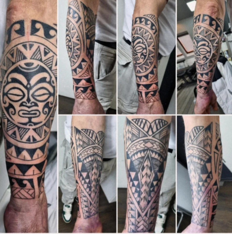 Blackwork tetoválás – győri tetoválás Dodó Ink Tattoo