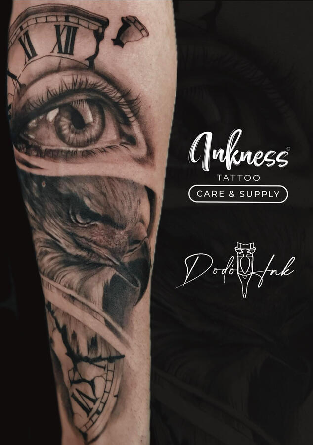 Blackwork tetoválás – győri tetoválás Dodó Ink Tattoo