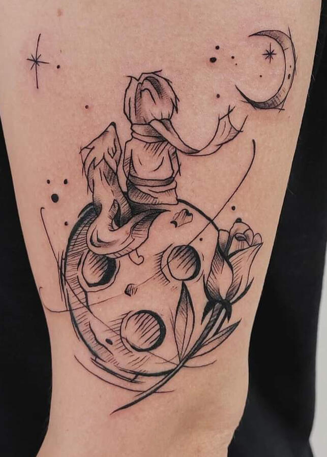 Blackwork tetoválás – győri tetoválás Dodó Ink Tattoo