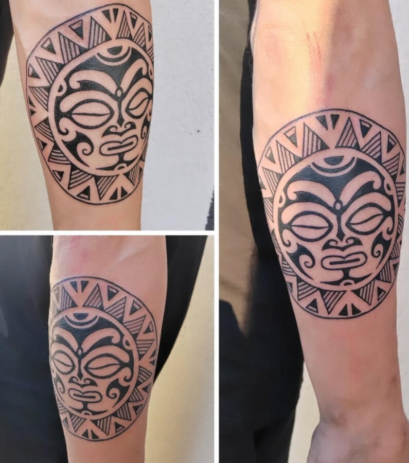 Blackwork tetoválás – győri tetoválás Dodó Ink Tattoo