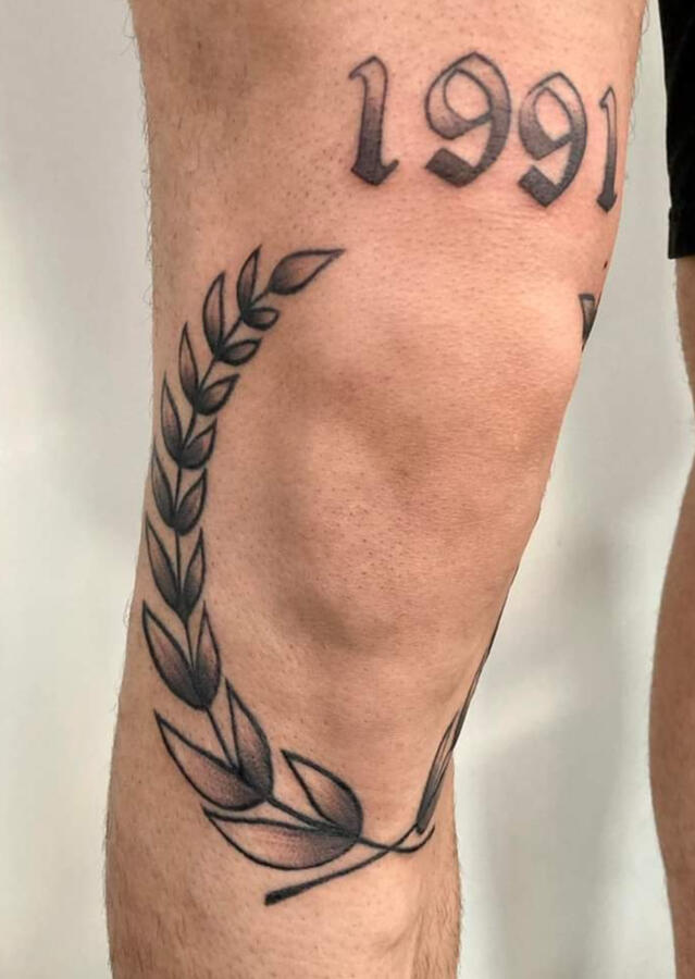 Blackwork tetoválás – győri tetoválás Dodó Ink Tattoo