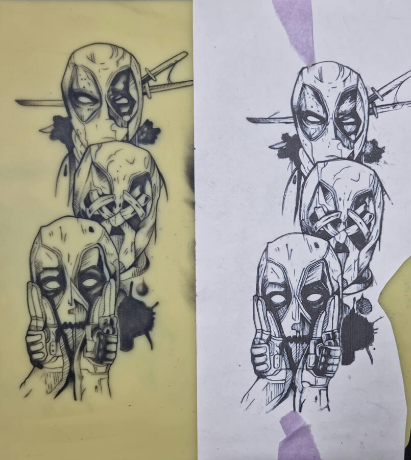 Blackwork tetoválás – győri tetoválás Dodó Ink Tattoo